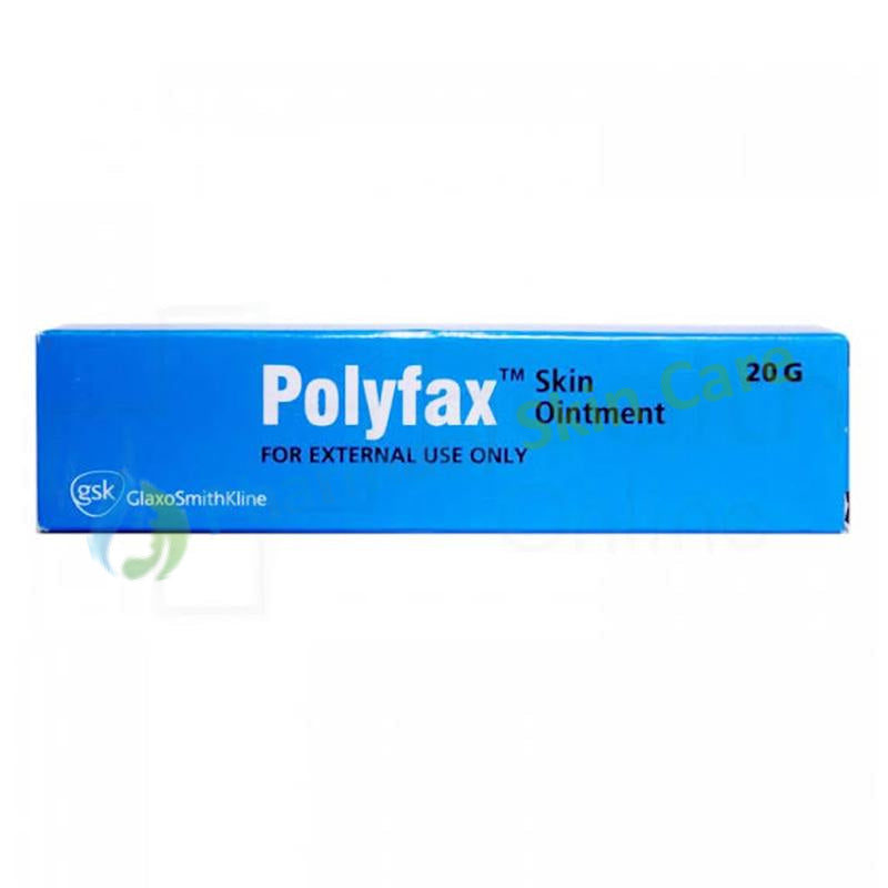 Polyfax Skin Ointment 20g Glaxosmithkline Pakistan Limited Anti Infective Each 1gm contains Polymyxin B 10000IU Bacitracin 500IU