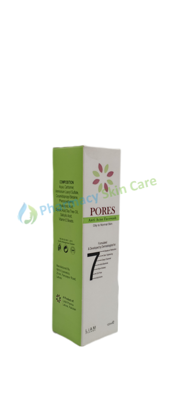 Pores Anti Acne Face Wash 120ml face wash