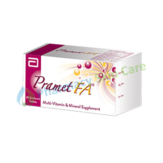 Pramet Fa Tab Vitamins & Supplements