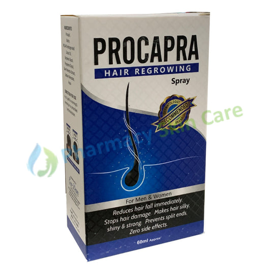 Procapra Hair Regrowing Spray 60Ml Skin Care