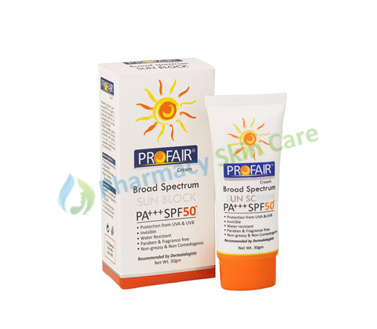 Profair Cream Sunscreen Sunblock