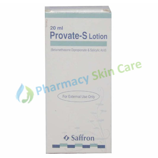 Provate S Lotion 20ml Saffron Pharmaceuticals Pvt Ltd Corticosteroids Anti Infective Salicylic Acid 3 Betamethasone 0.05