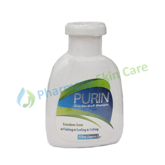 Purin Shampoo 120ml Anti-dandruff Flaking Scaling Itching Icepta Pharma