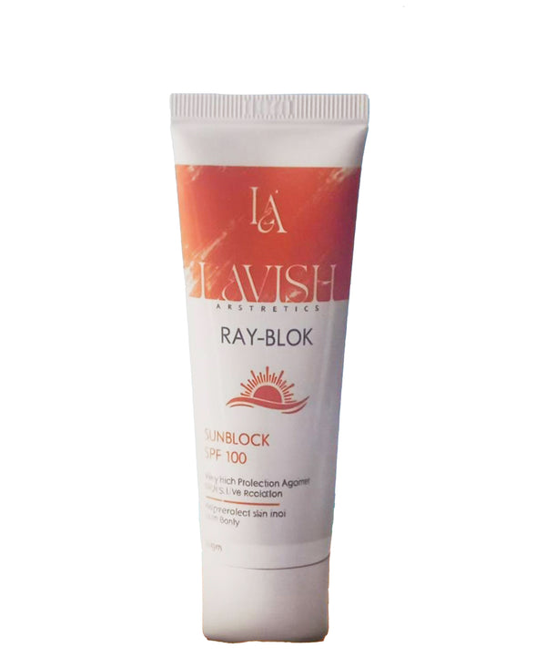 Lavish Ray-blok Sunblock SPF 100 – Pharmacy Skin Care