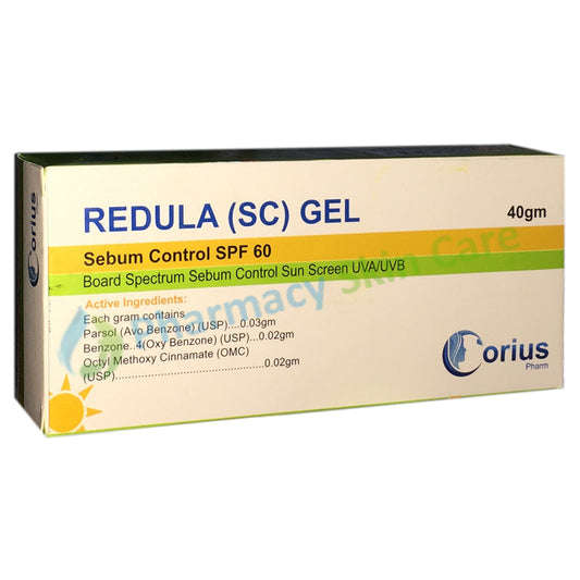 Redula (Sc) Gel Sunblock 40Gm Personal Care