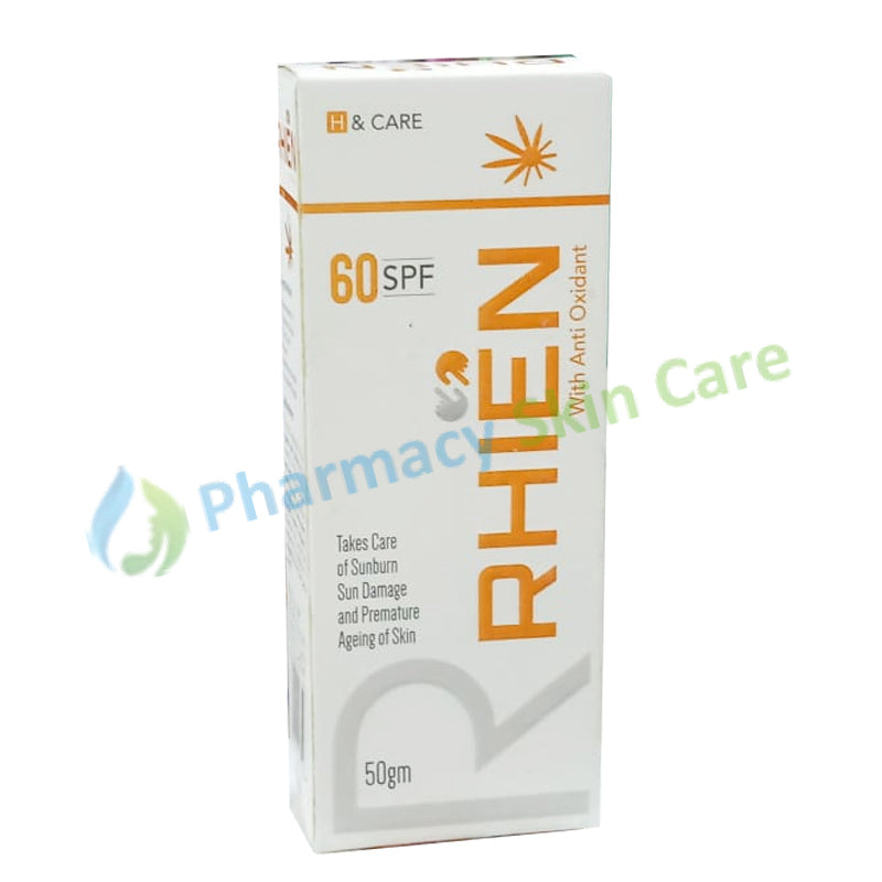 Rhine Spf 60 Sunblock 50Gm Skin Care