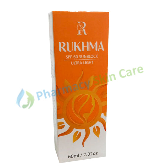 RUKHMA SPF-60 SUNBLOCK ULTRA LIGHT sunblock