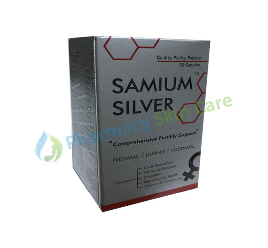 Samium Silver 30 Capsules Medicine