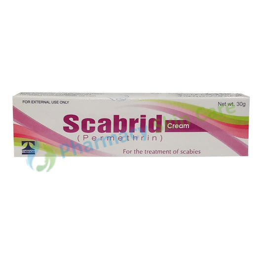 Scabrid Cream 30g Tabros Pharma Pvt Ltd Scabicide Permethrin