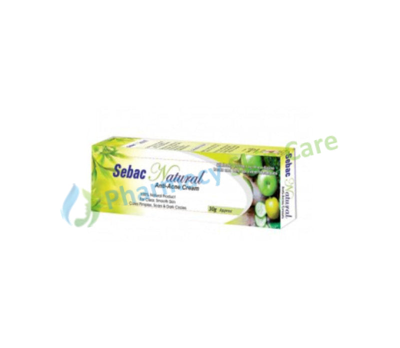 Sebac Natural Cream 30G