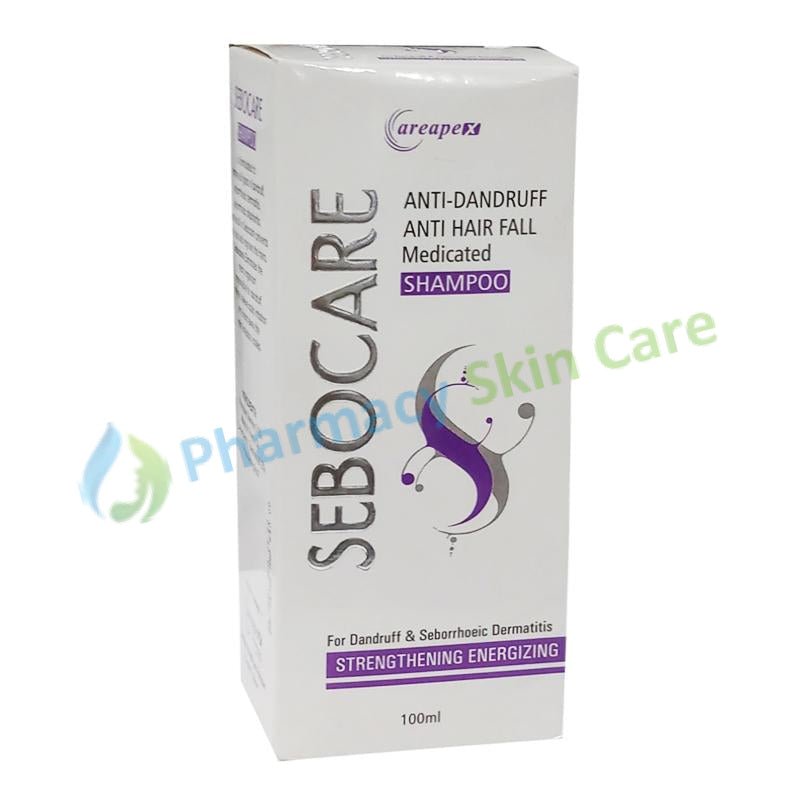 Sebo Care Shampoo 100ml Careapex phamra Anti-Dandruff Anti Hairfall