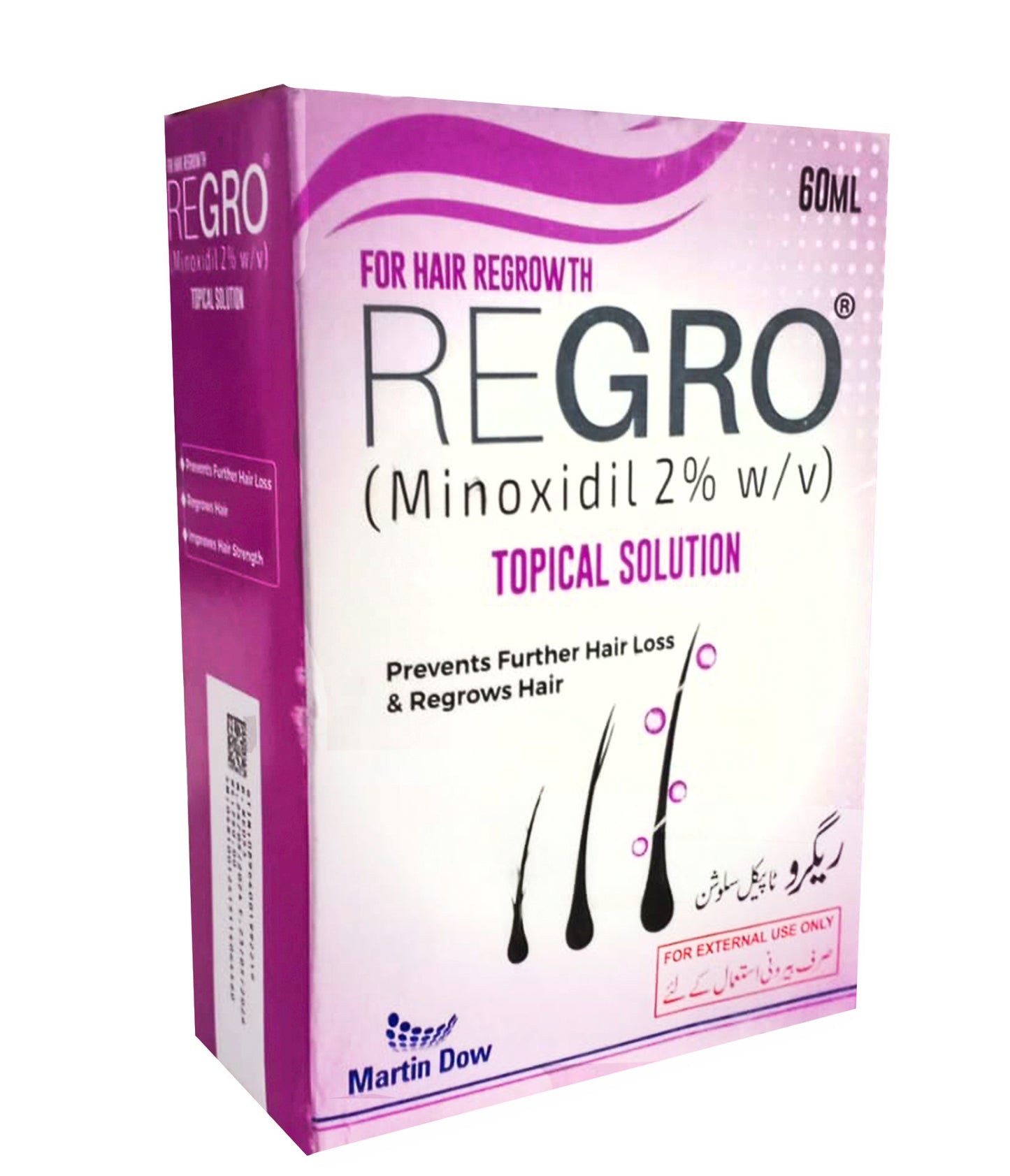 Regro 2% Topical Solution 60ml