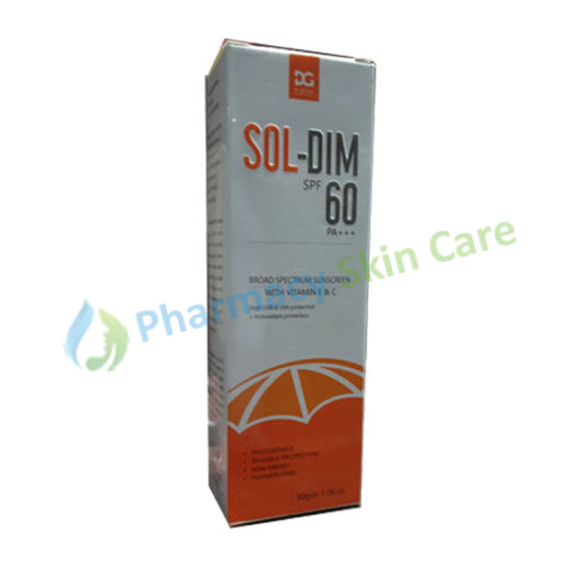 Sol-Dim Spf 60 Sunblock Sunblock