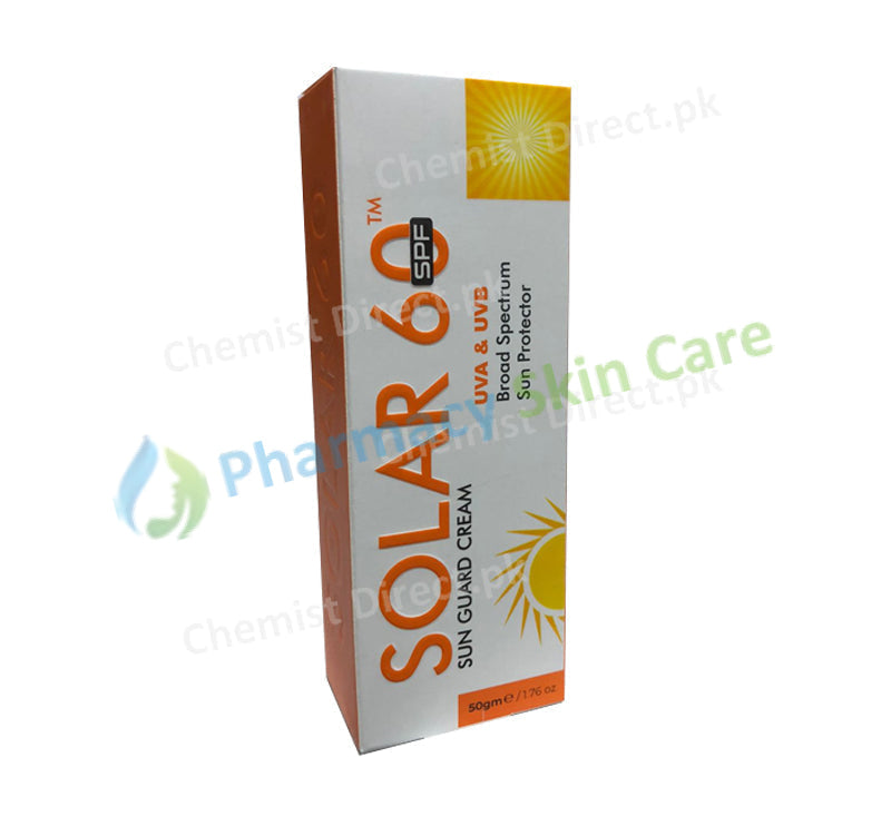 Solar 60 Cream 50 Gm Skin Care
