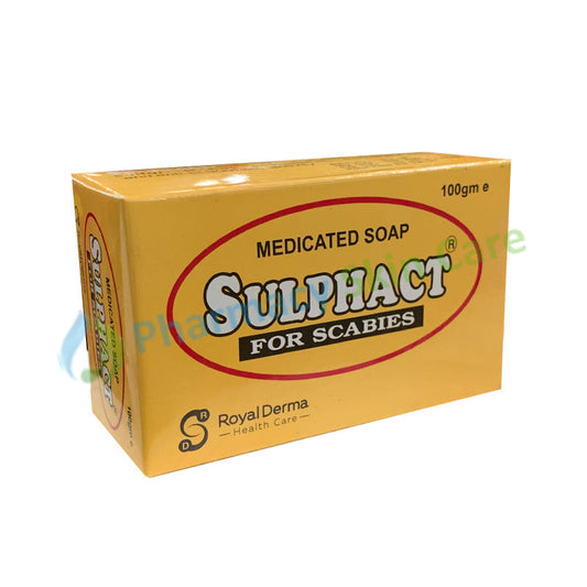 Sulphact Medicated Soap 100Gm Skin Care