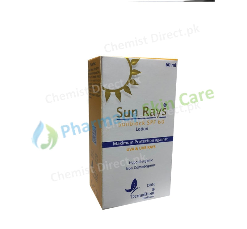 Sun Rays Spf 60 Sunblock