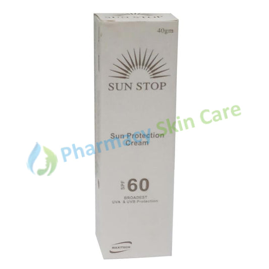 Sun Stop Spf 60 Cream 40Gm Medicine