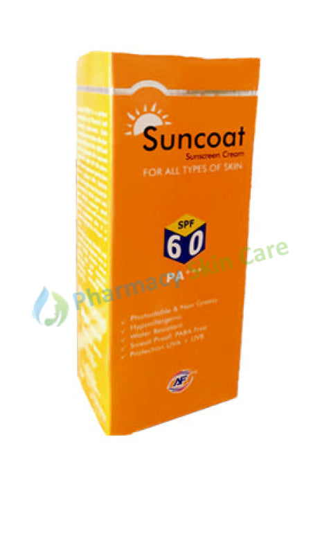 Suncoat Sunscreen Cream SPF60 Sunblock Sunscreen
