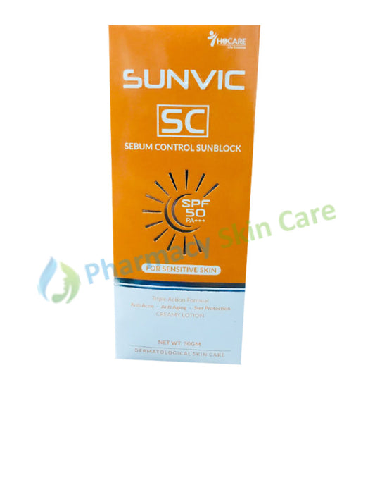 Sunvic SC SPF 50 PA + + + Creamy Lotion lotion