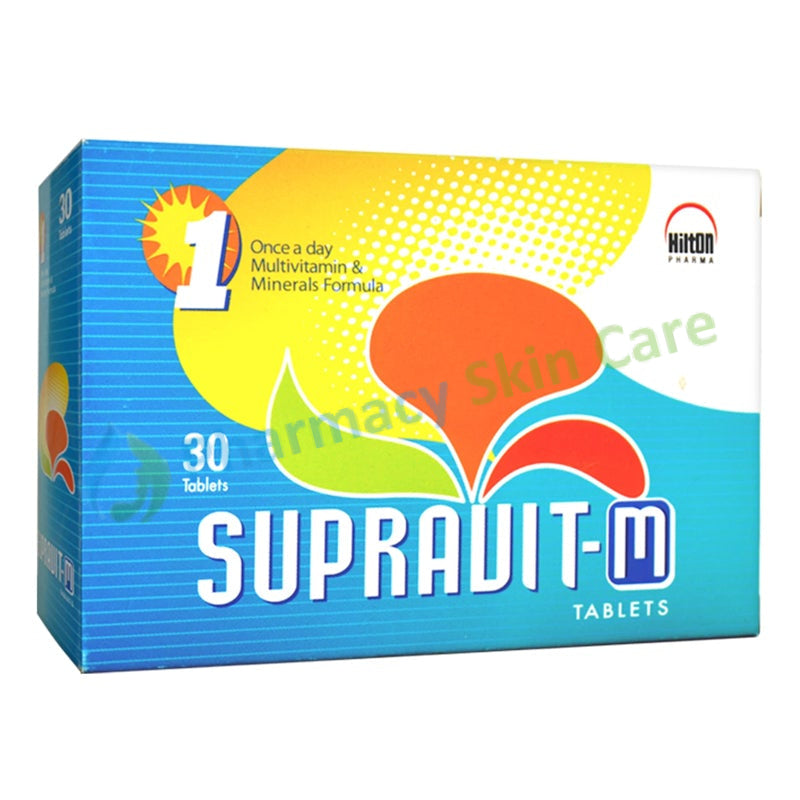 Supravit M Tablet Hilton Pharma Vitamin Supplement
