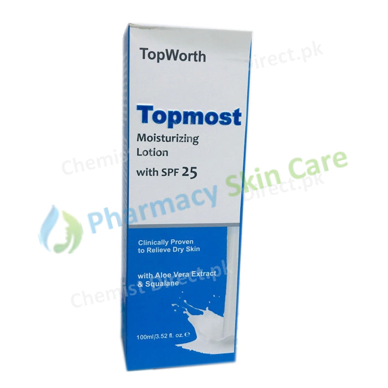 Topmost Moisturizing Lotion With Spf 25 Skin Care