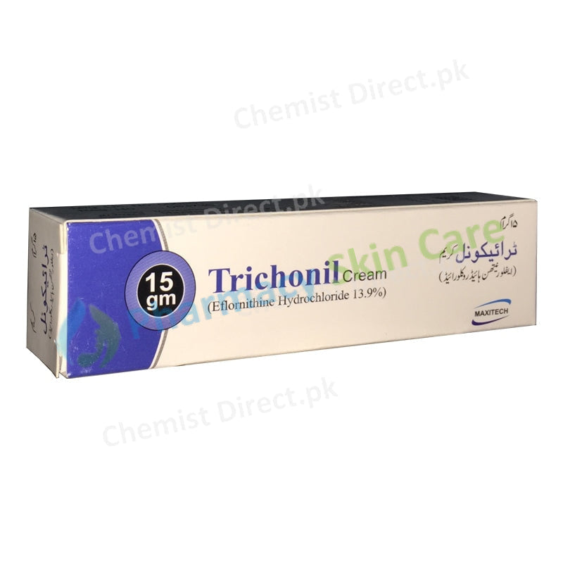 Trichonil Cream Eflornithine Hydrochloride 13.9% Maxitech