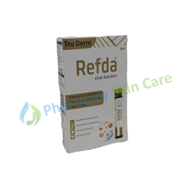 Tru Derm Refda Oral Solution 20ml Vitamins & Supplements