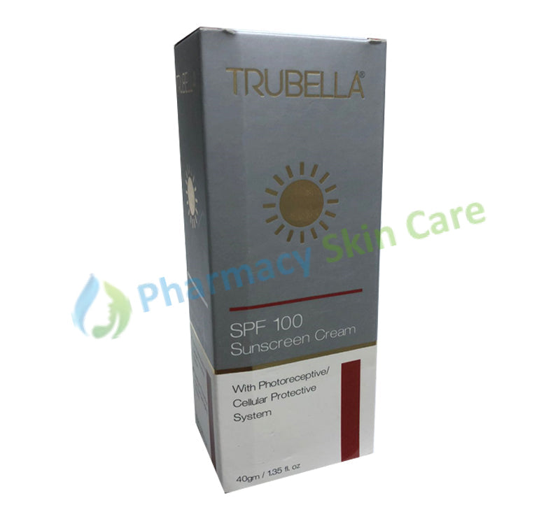 Trubella Sunscreen Cream Spf 100 Skin Care