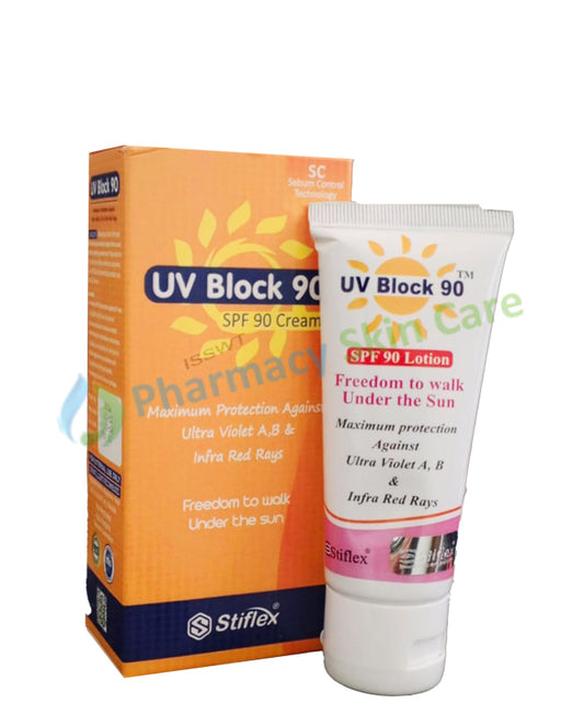 UV Block SPF 90 Cream Medicine