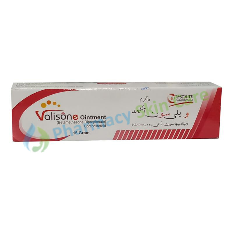 Valisone Ointment 15g Crystolite Pharma Betamethasone Dipropionate