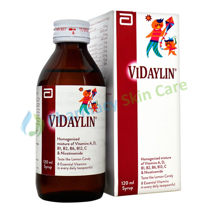 Vidaylin 120ml Syrup Abbott Laboratories Pakistan_ Ltd Vitamin Supplement