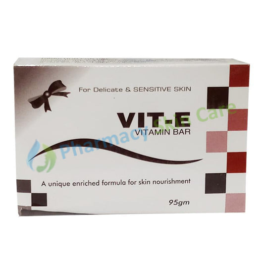 Vit-E Vitamin Bar 95g For Delicate and Sensitive Skin SAIA Healthcare