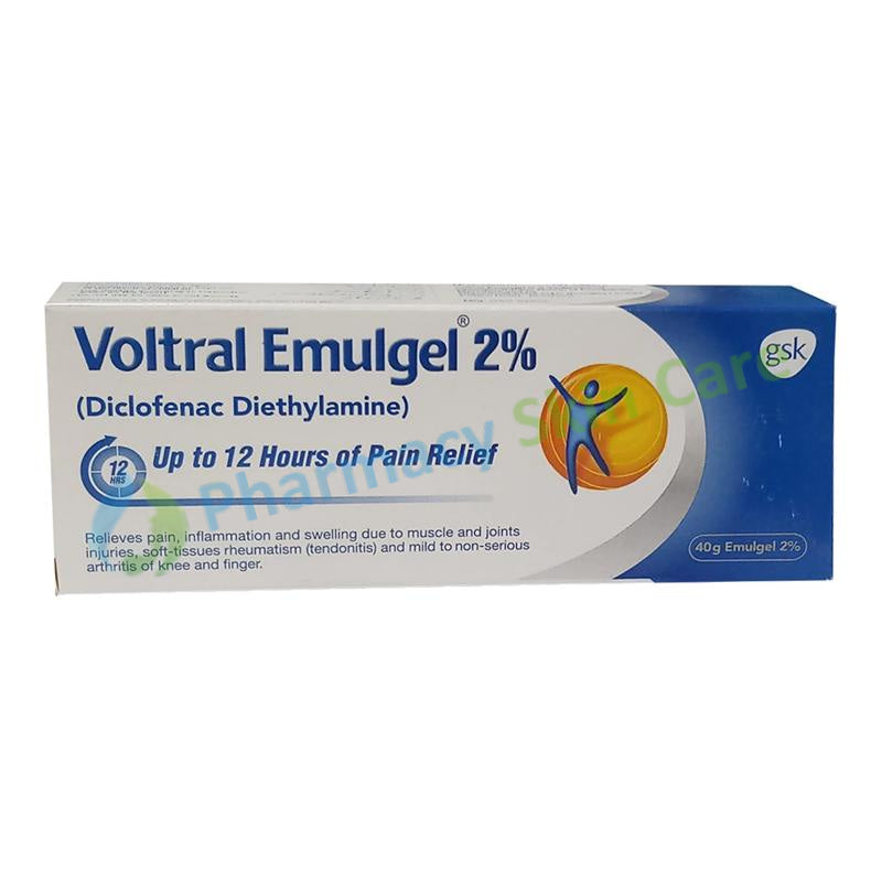 Voltral Emulgel 2_ 40gm NSAID Diclofenac Diethyamine