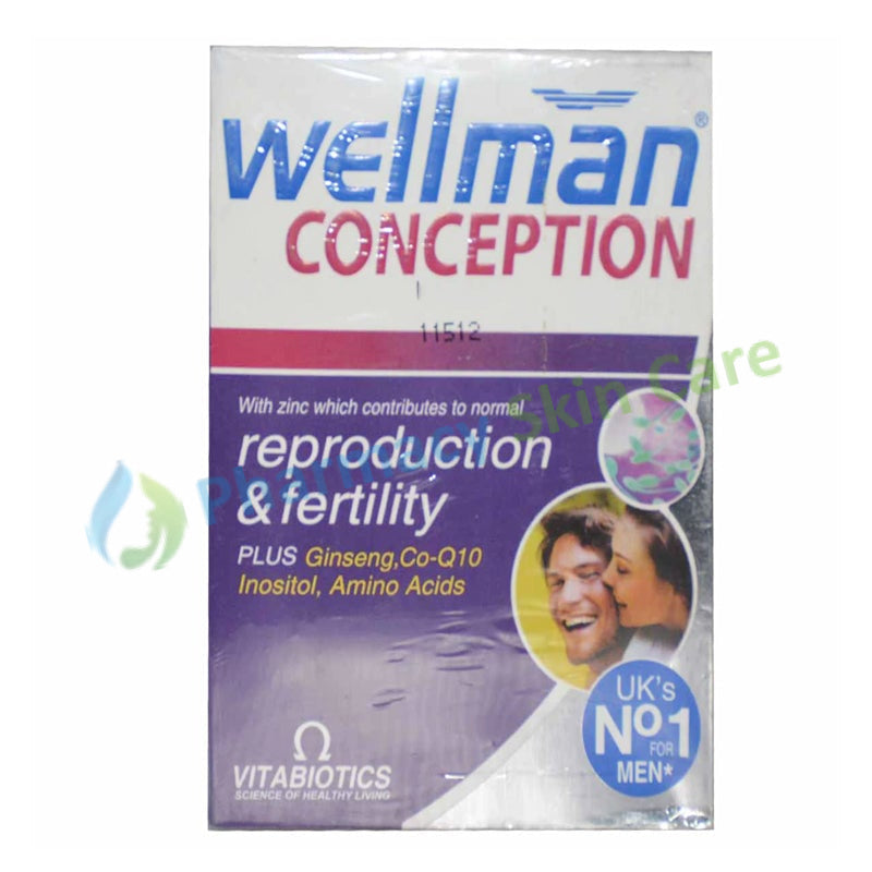 Wellman Conception Actimed Pharma Vitamin Supplement Folic Acid Antioxidants_ Vitamins_ And Minerals