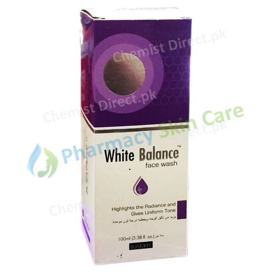 White Balance Face Wash 100Ml Personal Care