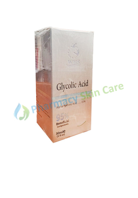 WHS Glycolic Acid Alpha Hydroxy Acid 15% acid