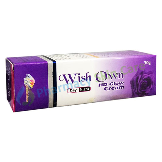 Wish Own Fairness Hd Glow Cream 30Gm Medicine