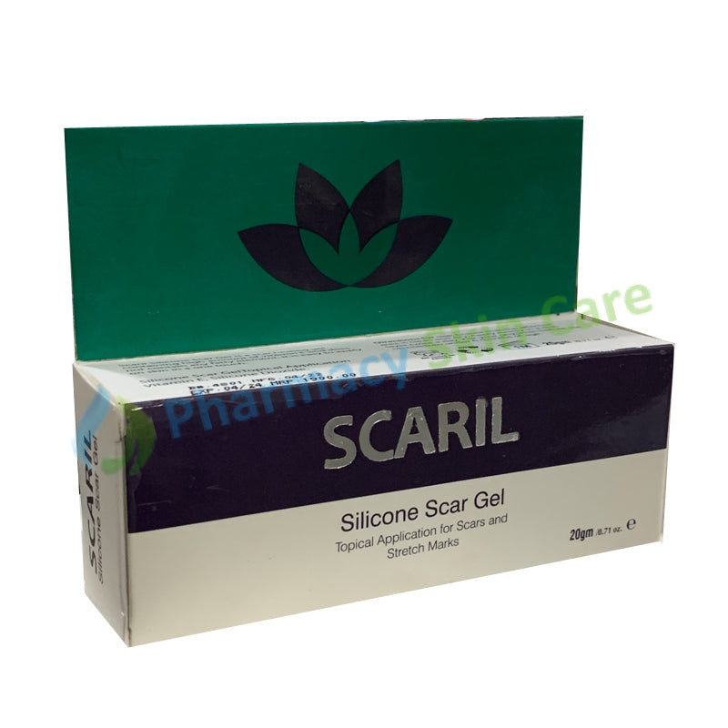 Scaril Silicone Scar Gel 20Gm Skin Care